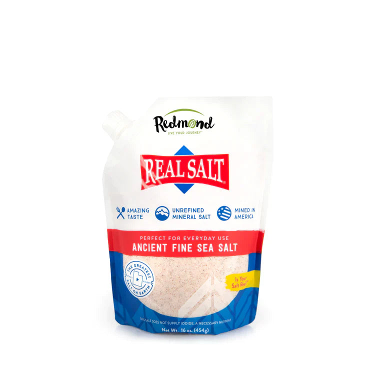 Redmond Ancient Fine Sea Salt 16oz