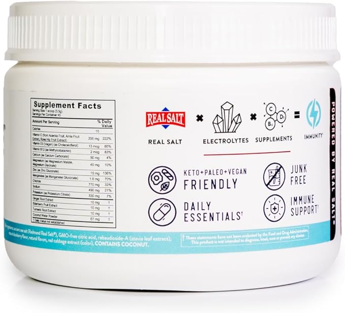 RE-LYTE Immunity (45 Servings Jar) Blackberry