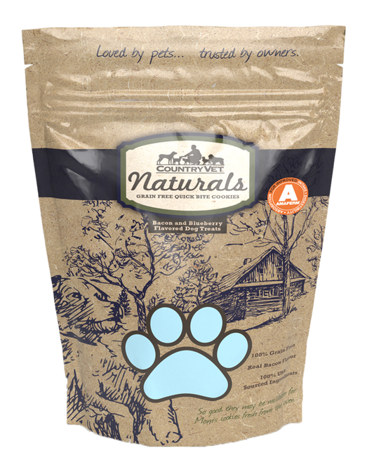 Country Vet Naturals - Grain Free Bacon & Blueberry Treats 2lbs