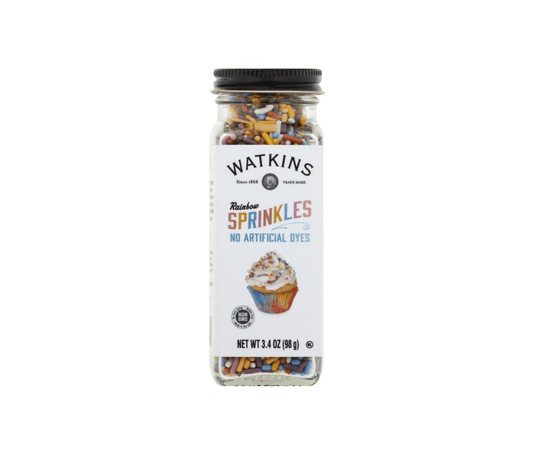 Watkins Rainbow Sprinkles 3.4oz