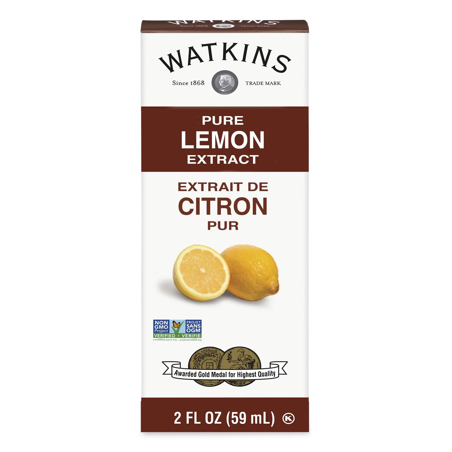 Watkins Pure Lemon Extract 4oz