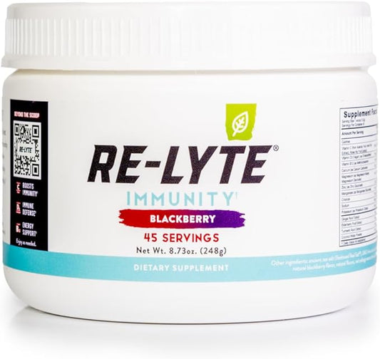 RE-LYTE Immunity (45 Servings Jar) Blackberry