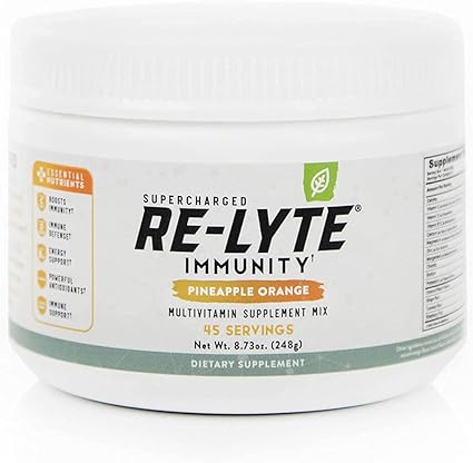 RE-LYTE Immunity (45 Servings Jar) Pineapple Orange