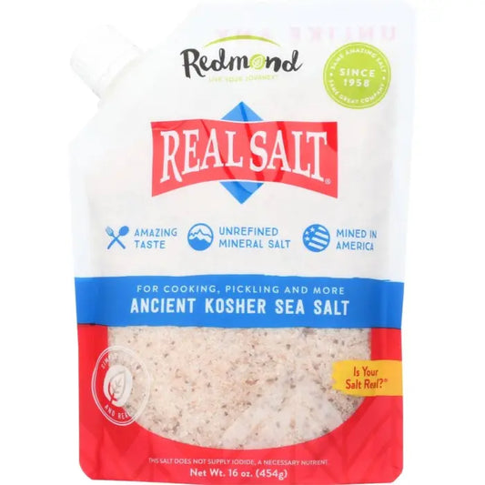 Redmond Real Kosher Salt Refill Pouch 16 oz.