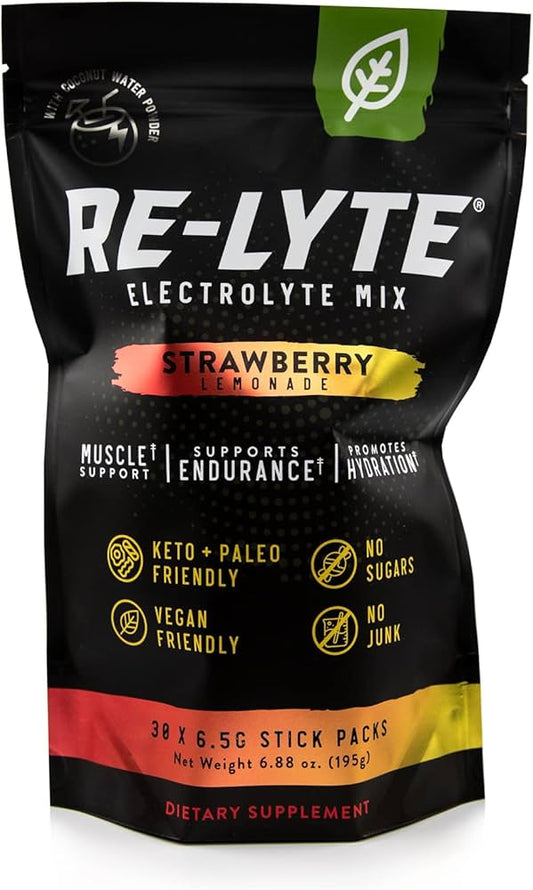 RE-LYTE Stick Packs (30 ct. bag) Strawberry-Lemonade