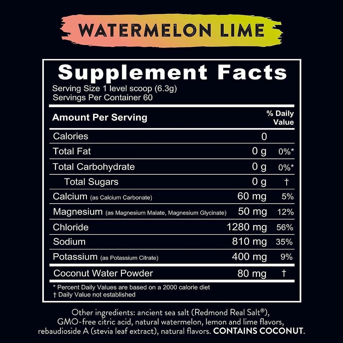 RE-LYTE (60 Servings Jar) Watermelon Lime